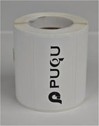 PUQU 30x15mm Direct Thermal Sticker Labels, Self-Adhesive All-Purpose Label Maker Tape, Compatible with AQ Series Label Printer, Refills Standard Laminated Office Labeling, 1 Roll of 400 Labels