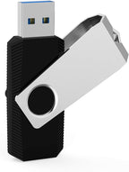 Aiibe 32GB USB 3.0 Thumb Drive 5 Pack with LED Light (32G, 5 Colors: Black, Red, Cyan, Green, Purple)