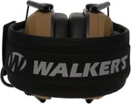 Walker's Razor Slim Ultra Low Profile Compact Design Adjustable Range Shooting Hunting Hearing Protection Electronic Earmuffs