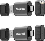 GIGASTONE 16GB Dual Flash Drive (2 Pack) Z40 USB 3.2 Gen 1, 2-in-1 Type-A & Type-C, 100MB/s Ultra Fast, Head Cap Design, Plug & Play for Smartphone/PC/Mac/TV/Car Audio, USB 2.0/3.0/3.1 Compatible