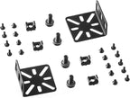 Rack Mount Kit for 17.3 inch Switches, Adjustable Rack Ears for Buffalo Tech, Cisco, NETGEAR,Dell, D-Link, Linksys and TRENDnet Products, Adjustable Hole Distance 13-35mm