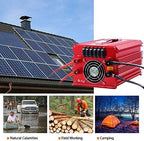 BESTEK 2000W Power Inverter 3 AC Outlets DC 12V to 110V AC Car Power Converter for Camping Outdoor Power Supply ETL Listed