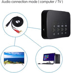 Bluetooth 4.0 Audio Sharer Audio Adapter 3.5mm Wired Stereo Music Sharing Device 1 in 3 Out Bluetooth and Audio Cable Connection Mode