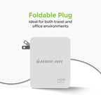 IOGEAR GearPower 145W Multiport Charger, GaN, 4 Port, USB-C Cable, iPhone 16, MacBook Pro/Air, iPad Pro, Google Pixel, Travel Wall Charger, Cable Included, GPAWC145W