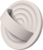 Magnetic Phone Ring Grip Holder, Silicone Finger Loop Grip, Compatible with MasSafe, Back of Phone for iPhone Pro Max/Plus/16/15/15/14/13/12 Series, Stone