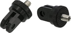 1/4 Inch Aluminum Metal Camera Mount Adapter, Conversion Camera Tripod Mount Compatible with GoPro Hero 13/12/11/10/9/8 Black,Other Action Cameras and Other Standard 1/4 Accessories（2 Packs）