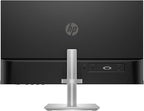 HP Series 5 524sh Monitor (Replaces M24h) 24" IPS FHD (1920x1080) 99% sRGB Display, Adjustable Tilt, Flicker Free, Anti-Glare, Low-Blue Light Filter, Black/Silver w/DKZ Hub USB Port Expander