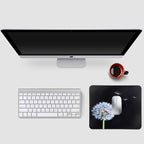 Mouse Pad, Gaming Mouse Pad, Non-Slip Rubber Base Mouse Mat with Designs for Laptop, Computer & Office, 9.5 x 7.9 x 0.12 inches (Dandelion 2)