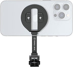 FANAUE MS-06 Magnetic Cold Shoe Mount | 360° Rotatable & Foldable | Aluminum Alloy Strong Magnetic Attachment | for Cameras, Phones, Microphones, and Photography Accessories