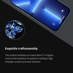 PERFECTSIGHT Sapphire Anti Blue Light Screen Protector Designed for iPhone 13 Pro/iPhone 13, [Medical-Grade Eye Protection] HD Filter 6 Radiations Shatterproof Diamond Hard Tempered Glass (6.1 inch)