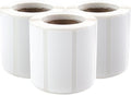 PUQU 20x10mm Direct Thermal Sticker Labels, Self-Adhesive All-Purpose Label Maker Tape, Compatible with AQ Series Label Printer, Refills Standard Laminated Office Labeling, 3 Rolls, 1800 Labels