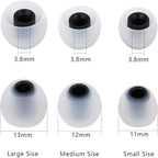 Earbud Tips Replacement - 9 Pairs SML Eartips Eargels