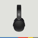 Skullcandy Hesh ANC Wireless Over-Ear Bluetooth Headphones with Charging Cable, Active Noise Cancelling, Up to 22 Hrs Battery, Foldable Lightweight Design, Microphone for iPhone Android - True Black