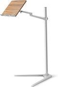 Book Stand for Reading, Floor Stand/Holder for Laptop,Tablet,Phone,Compatible with MacBook,iPad Notebook