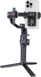 FeiyuTech Scorp MINI 3 Gimbal Stabilizer for iPhone, 3-Axis Smartphone Gimbal Built-in AI Tracking Module,Phone Gimbal with Cooling Fan and Integrated Grip Design, Touch Screen, 2KG(4.41lb) Payload