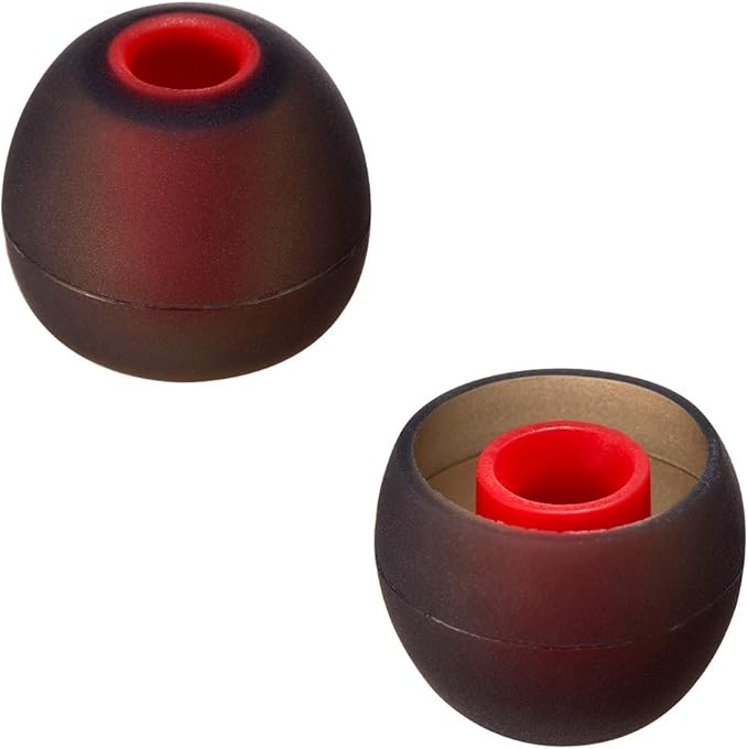 Earbud Tips Soft Silicone Earbuds Replacement Tips Fit for in-Ear Headphones(inner hole from 3.8mm - 4.2mm earphones) 9 Pairs S/M/L