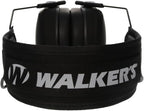 Walker's Razor Slim Ultra Low Profile Compact Design Adjustable Range Shooting Hunting Hearing Protection Electronic Earmuffs