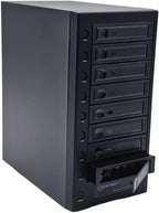USB 4.0 (40Gbps) Type-C 8 Bay 2.5 Inch and 3.5 Inch SATA Hard Drive External Hard Drive Enclosure