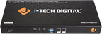 J-Tech Digital JTDHDEX1x8 ProAV Premium Quality 1X8 HDMI Extender/HDMI Amplifier/HDMI Splitter Over Ethernet Cable