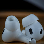 Comply TrueGrip MAX | Premium Memory Foam Replacement Earbud Tips for Apple AirPods Pro 1 & 2 | Long Lasting Comfort, Extreme Durability, Secure Fit, Superior Noise Isolation| White (Large) (1 Pair)