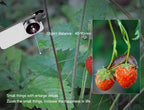 32X Macro Lens Kit for iPhone, 40-90MM, 3 in 1 Phone Camera Lens Kit, 52MM CPL Lens Filter + Starlight Lens Filter + Macro Lens for iPhone Samsung Android Smartphone