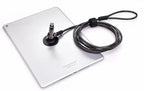 I3C Laptop Cable Lock 4 Digital Combination Lock Security Computer Cable Lock Anti Theft Combination Lock Compatible for Tablet Laptop (10 Packs)