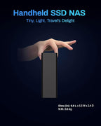 TERRAMASTER F8 SSD NAS Storage - 8Bay All SSD NAS Server N95 QuadCore CPU, 8GB DDR5 RAM, 10GbE Port, 8 Heat Sinks Included, Palm-Sized Powerful Network Attached Storage (Diskless)