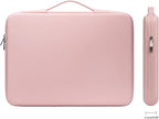 DOMISO 17 inch Laptop Sleeve with Handle Shockproof Waterproof EVA Protective Case for 17.3" ZBook Fury 17.3 G8/MSI GS73VR Stealth Pro/HP Envy 17/LG Gram 17"/ROG Strix GL702VS, Pink
