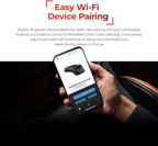 Thinkware 4K Dual Dash Cam, U3000 Front & Rear with Sony STARVIS 2, Radar Parking, Super Night Vision 4.0, Wi‑Fi, GPS