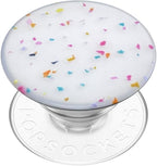PopSockets Phone Grip with Expanding Kickstand, Adhesive Grip - Regrind White