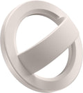 GONEZ Magnetic Phone Grip Compatible with MagSafe, Removable Silicone Loop Grip, Phone Ring Holder for Back of Phone for iPhone 16/15/14/13/12 Series, Stone