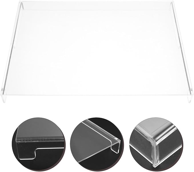 Gadpiparty Acrylic Keyboard Cover Clear Waterproof Laptop Keyboard Protector Computer Mechanical Keyboard Accessories 15.6 Inch