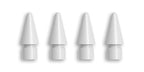 ZAGG Replacement Tips for Apple Pencil 1st Gen, 2nd Gen, & USB-C - Pack of 4, Smooth Writing, Perfect Friction, White