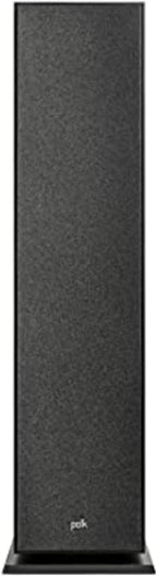 Polk Monitor XT70 Large Tower Speaker - Hi-Res Audio Certified, Dolby Atmos & DTS:X Compatible, 1" Tweeter, (2) 6.5" Dynamically Balanced Woofers, (2) 8" Passive Radiators (Single, Midnight Black)