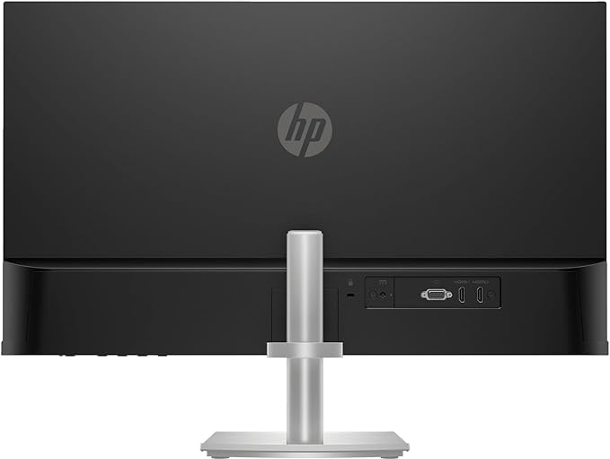 HP Series 5 527sh Monitor (Replaces M27h) 27" 100Hz IPS FHD (1920x1080) 99% sRGB Display, Adjustable Height & Tilt, Flicker Free, Anti-Glare, Black/Silver w/DKZ USB Port Expander (2 Pack)