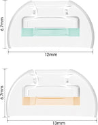 SpinFit CP1025- L/ML- Medical Grade Silicone Patented Ear Tips, Secure Fit and Supreme Comfort Fits MTW3, Galaxy Buds 2, Soundcore Space A40 & More (2 Pairs) (for Nozzle Diameter from 4-5.5mm)