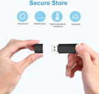 KEXIN 8GB Flash Drive Thumb Drive 50 Pack 8G USB Flash Drive Bulk Memory Stick with LED Indicator, Flash Drives Design in Snap Cap