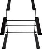 Rockville Rock2d2 Adjustable Dual Shelf DJ Controller Midi Keyboard Laptop Stand