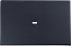 LCD Back Cover Top Case Lid with Front Bezel Frame with Hinges and Shaft Cover Replacement for DELL Inspiron 15 3510 3511 3515 3520 3525 Laptop, 00WPN8 09WC73 0681GY 0VW3NO with Two Adhesive Strips