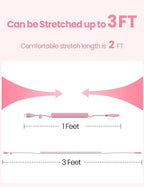 Coiled USB-C and Lightning Cable 2-in-1, 3FT Pink iPhone 15 16 Car Charger Cord, 60W Fast Charging Cable for iPhone 17, Samsung Galaxy, Cute Pink Car Accessories Supports Apple CarPlay & Android Auto