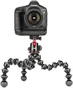 JOBY GorillaPod 5K Kit, Flexible Professional Tripod with BallHead, for DSLR Camera and CSC/Mirrorless with Lens, Up to 5 kg Payload (11lbs), Black