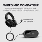 Avantree ProLink - Bluetooth 5.4 LE Audio Transmitter & Receiver Set, aptX Lite, 20 ms Ultra-Low Latency & HiFi Wireless Audio Adapter for Gaming, Calls, Music, Plug & Play for PC, PS5, Mac, Phones