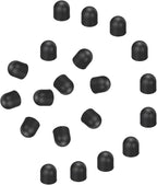MECCANIXITY 40Pcs Replacement Stylus Pen Tips 9mm Conductive Capacitive Touch Screen Pens Tips Silicone Rubber, Black