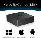 B1 Bluetooth Stereo Receiver,aptx LL, Hi-Fi V5.1 Audio Receiver, TI DAC for Analog Stereo RCA Output with Long Range, Digital Coaxial and Optical Output with NFC