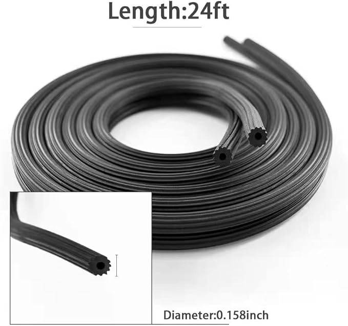 Screen Repair Kit Easy DIY Project 36" x 90" Fiberglass Screen Mesh with Rolling Tool and Screen Retainer Spline Screen Replacement kit for Windows Sliding Doors and Patio Screens (36" x 90", Gray)