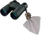 SPUDZ Classic Microfiber Lens Cleaner – Clip-On Pouch, Washable – for Binoculars, Scopes, Glasses, Screens | Alpine Mountain Camo, 6 x 6 Inch