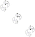 Small Silicone Ear Tips Replacement Earbud Tips Compatible with Bose Quietcomfort and Sport Headphone Eartips Rubber Tips Earbud Cap 3 Pairs