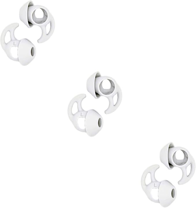 Small Silicone Ear Tips Replacement Earbud Tips Compatible with Bose Quietcomfort and Sport Headphone Eartips Rubber Tips Earbud Cap 3 Pairs