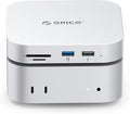 ORICO MiniMate SE Mac mini M4 2TB Storage & Docking Station, External SATA SSD (Non-Removable) 5Gbps(480MB/s), USB A*4, USB-C, SD/TF 3.0, 3.5mm Audio, Includes 2 Cables – M4SE