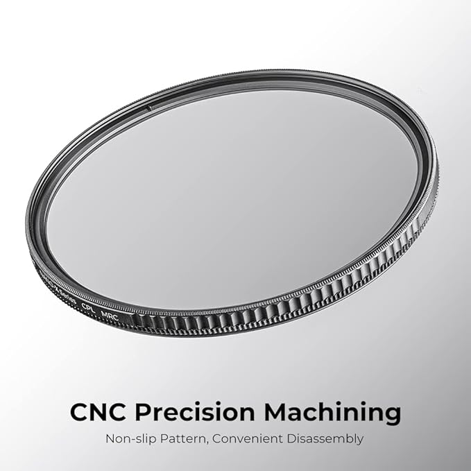 K&F Concept 82mm Circular Polarizers Filter Polarizing Filter 28 Multi-Layer Coated Super Slim High Definition CPL Lens Filter (Nano-X Series)